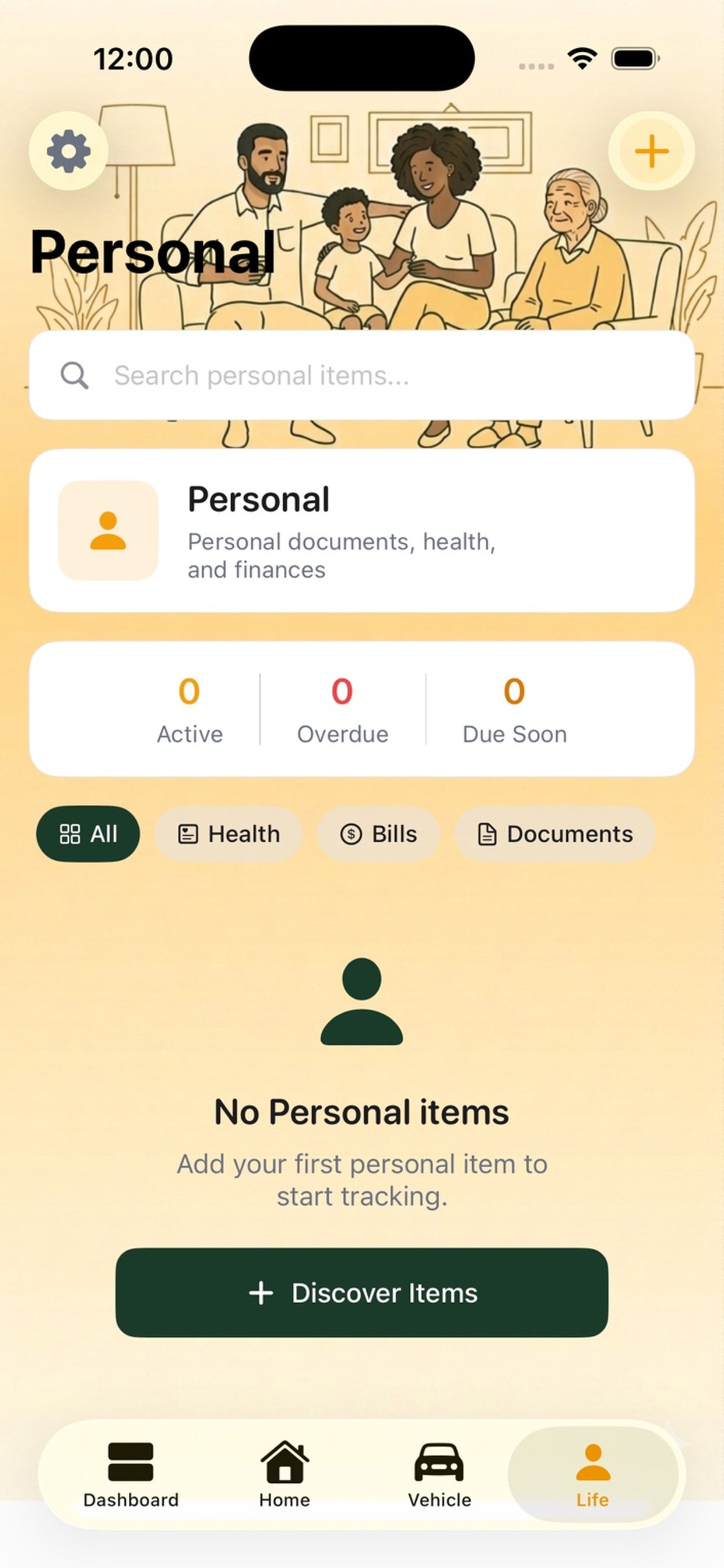 Life / Personal area